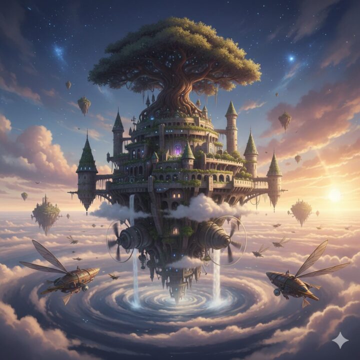 天空の城ラピュタ:天空の城のイメージ画像