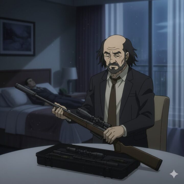 ドンケツ:槙原が仕事の準備をしているイメージ画像