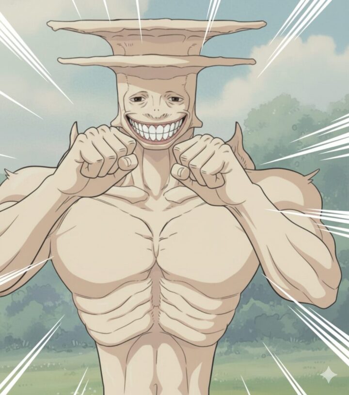 怪獣８号:怪獣９号のエリンギダンス