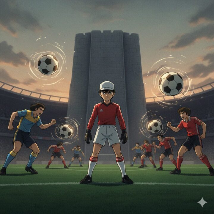 西ドイツで特訓をしている若林源蔵のイメージ画像