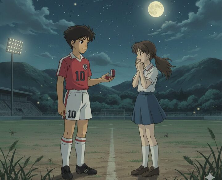 キャプテン翼:翼が早苗にプロポーズ