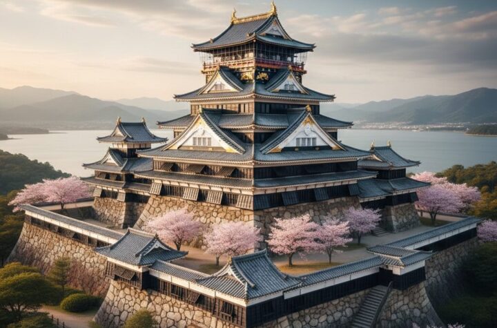 信長の権力の象徴安土城のイメージ画像