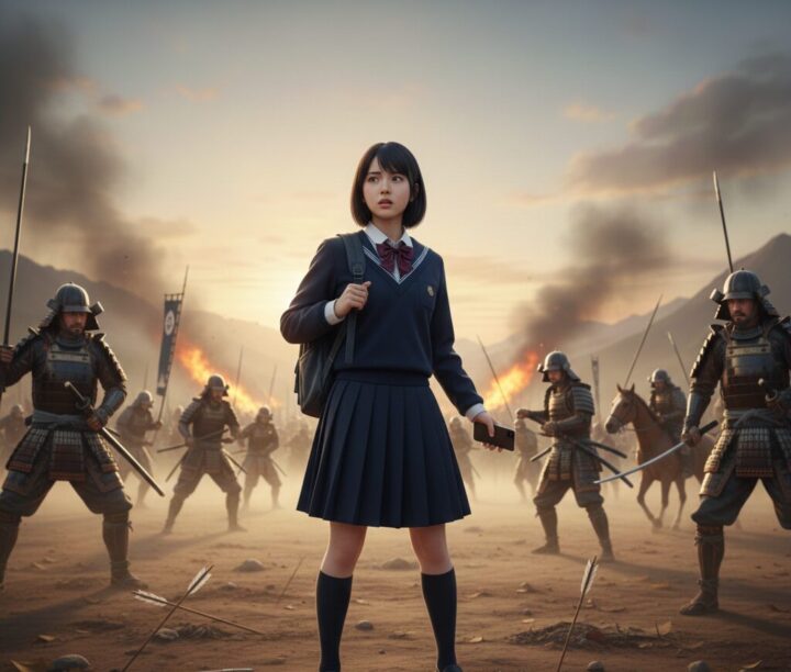 戦国小町苦労譚:高校生女子が戦国時代に迷い込んだイメージ画像