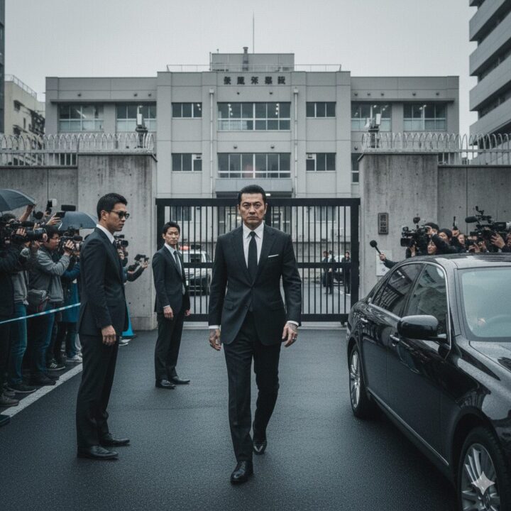 ドンケツ：宮本会長が釈放されるイメージ画像