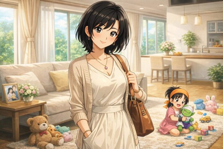 ドラゴンボール:悟飯との結婚生活のイメージ画像