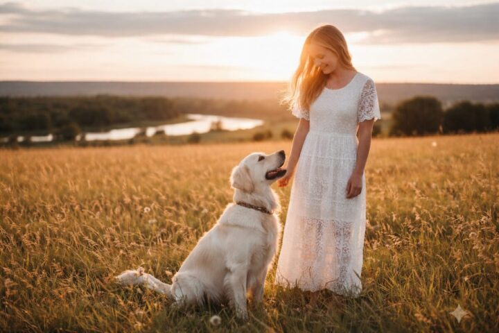 鋼の錬金術師:ウィンリーと犬(デン)のイメージ画像