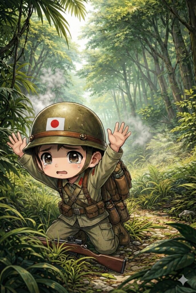 ペリリュー 楽園のゲルニカ:降伏をする田丸のイメージ画像