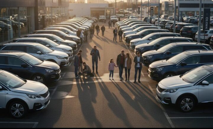 プジョー5008の中古をあつかっているショップのイメージ画像