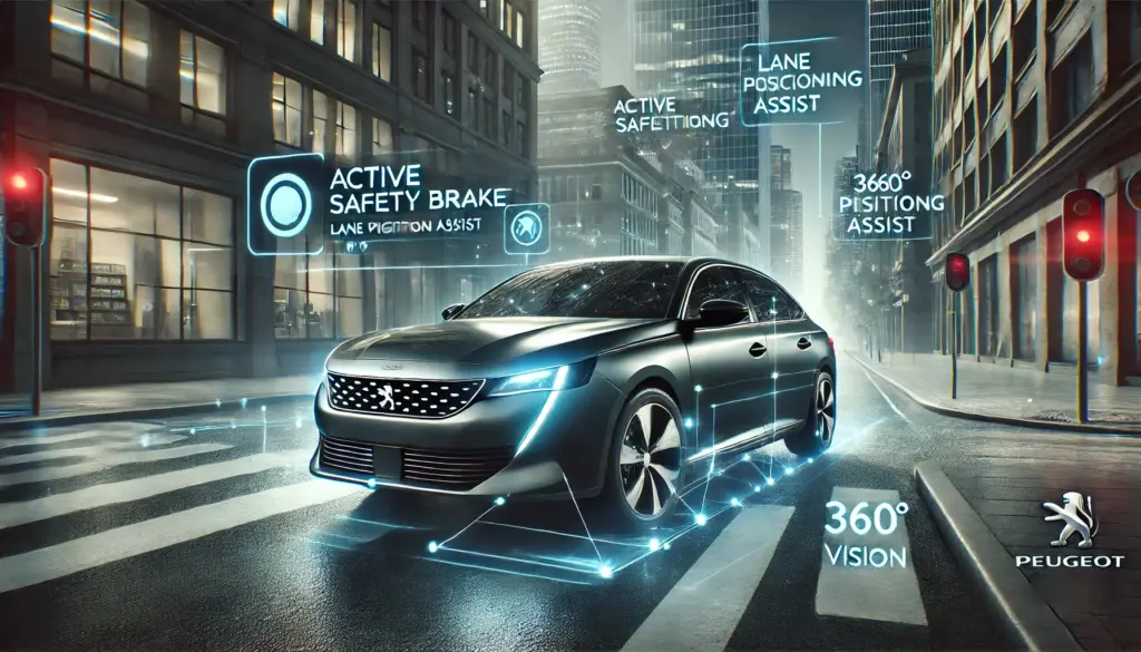 プジョー 508は先進的な運転支援システム（ADAS）を搭載。イメージ画像