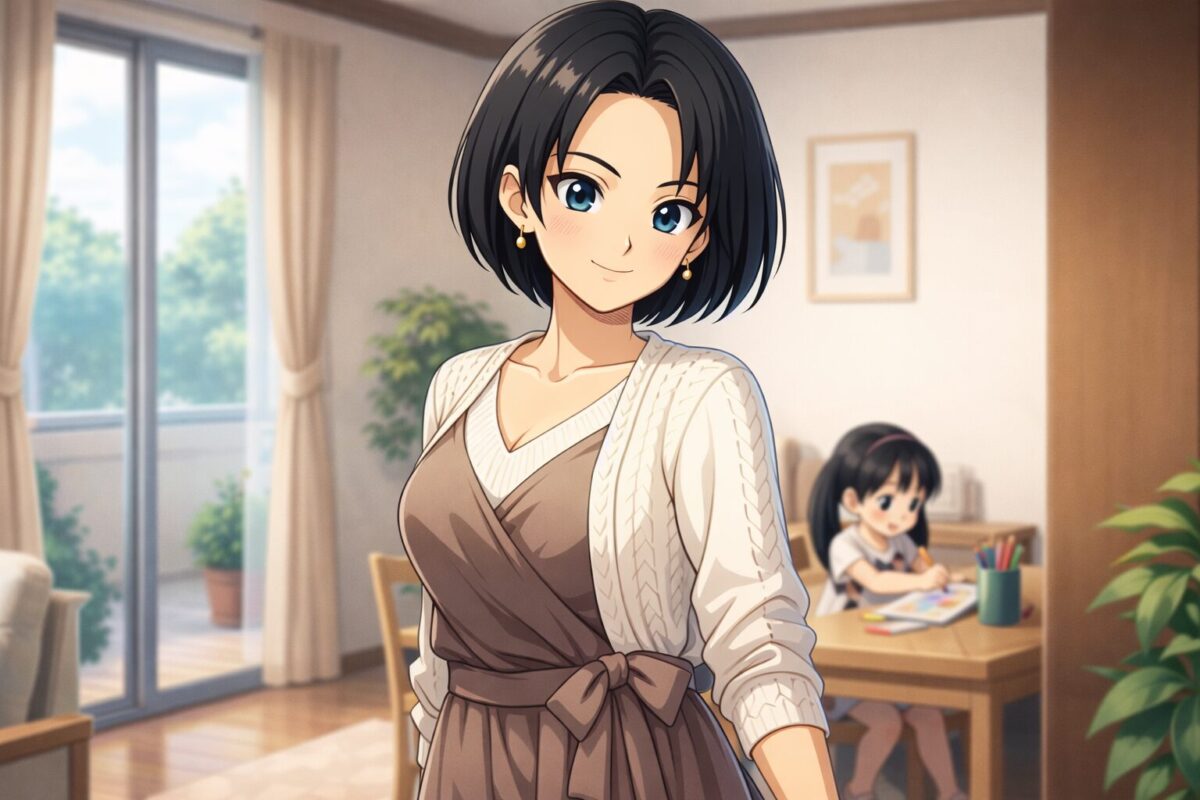 ドラゴンボール:母親になったビーデルのイメージ画像