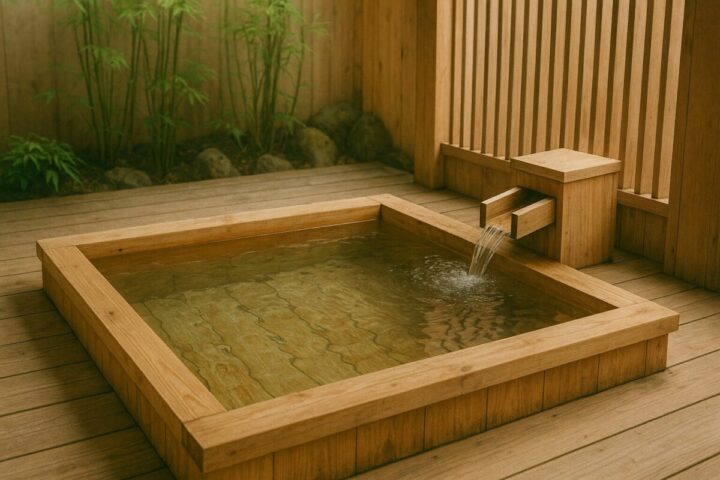 戦国小町苦労譚::静子が作ったお風呂イメージ