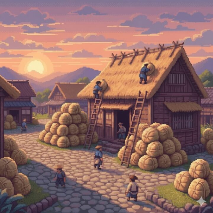 戦国小町苦労譚::静子の農業改革の成果のイメージ