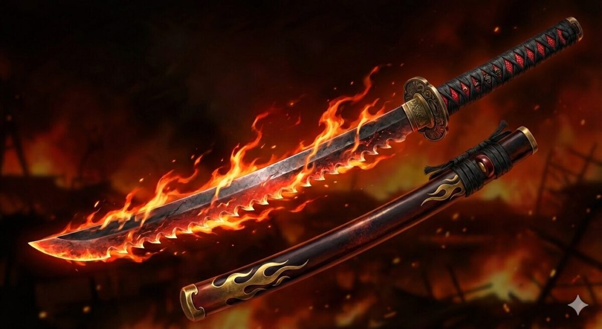 るろうに剣心:志々雄真実の愛刀無限刃のイメージ画像