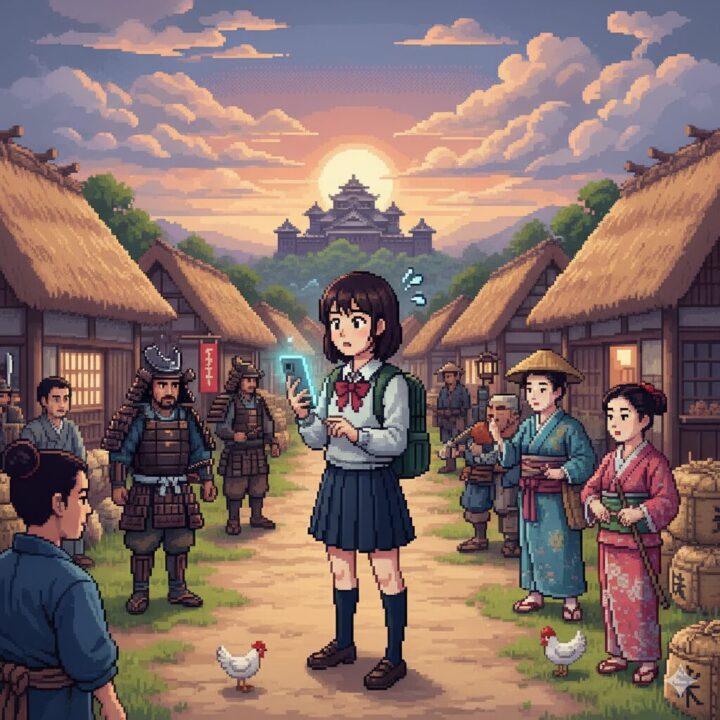 戦国小町苦労譚:高校生女子が戦国時代に迷い込んだイメージ画像