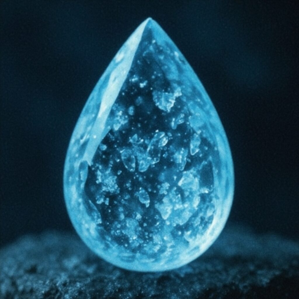 躯の心の傷をいやした氷泪石のイメージ画像