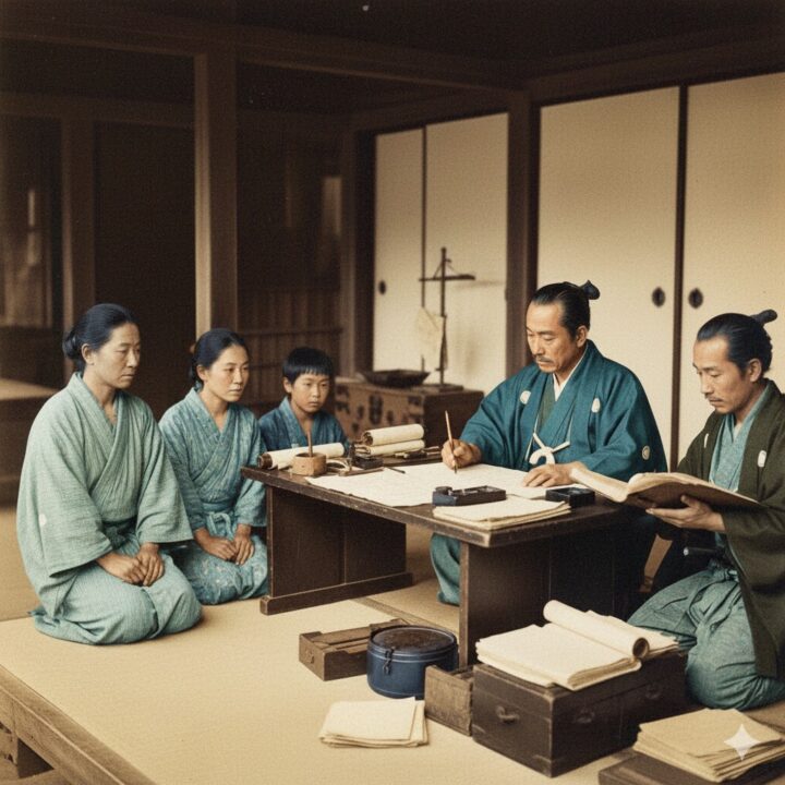 静子の改革：戸籍制度を準備している