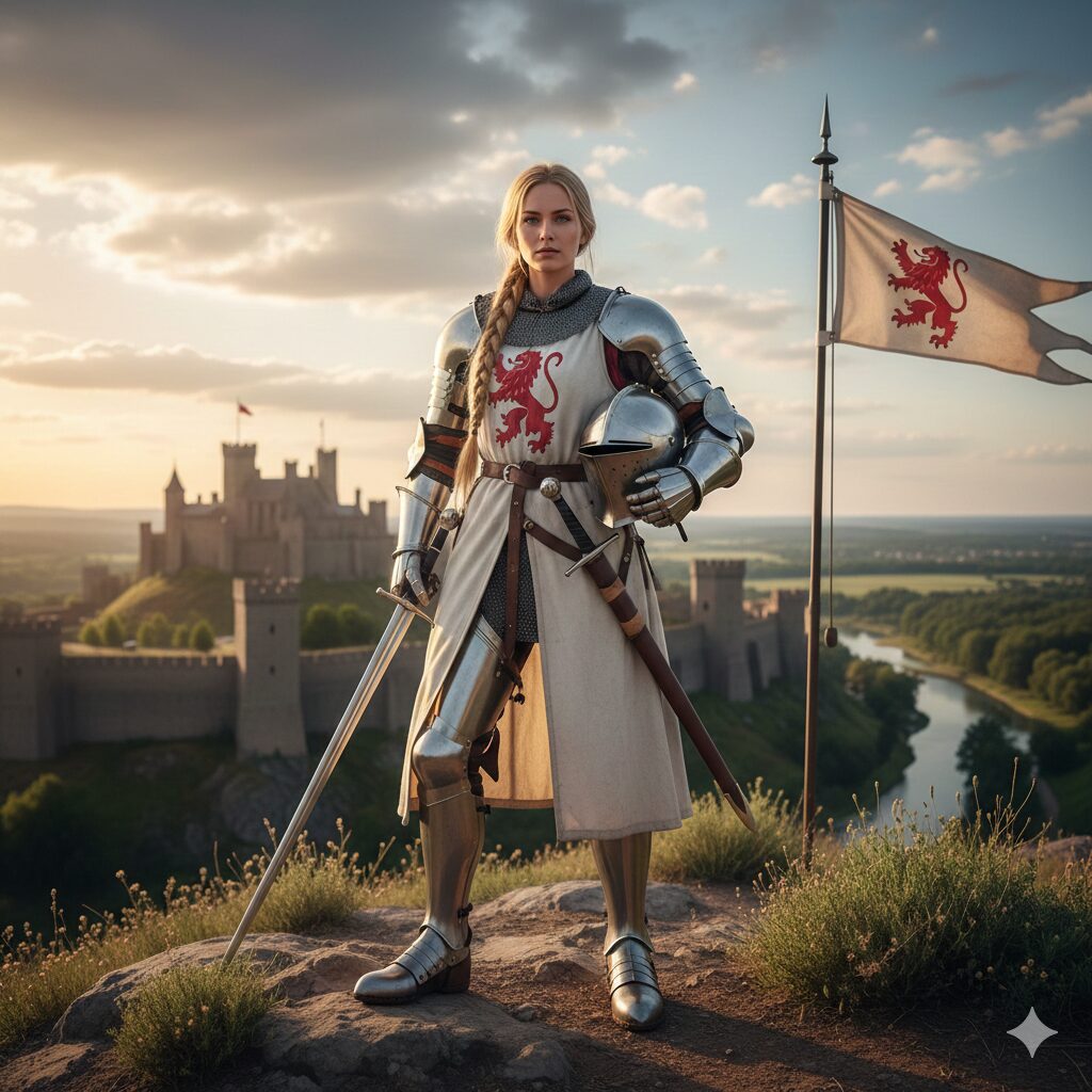 田んぼで拾った女騎士 :王国でのイメージ画像