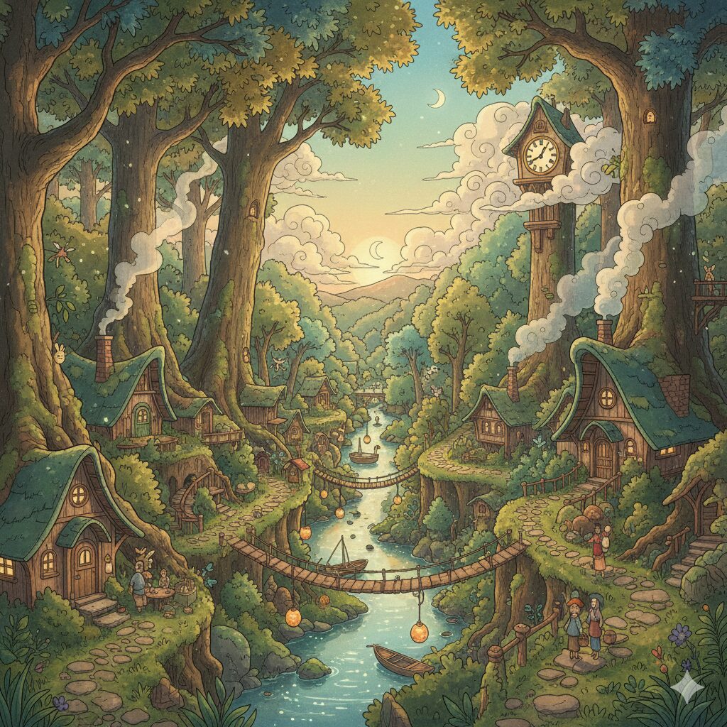 転スラ：リムルが作ったジュラ・テンペスト連邦国のイメージ画像