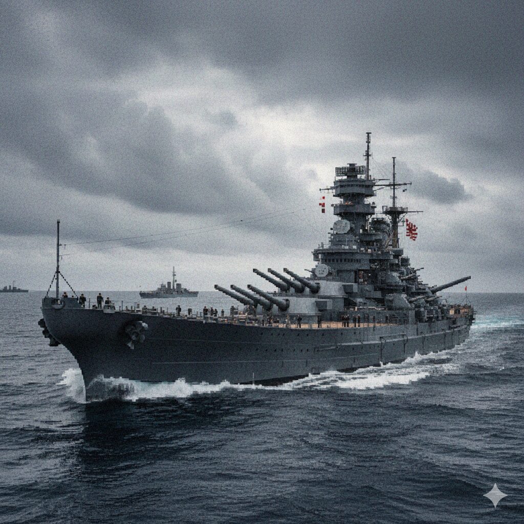 アルキメデスの大戦:櫂 直が制作した戦艦大和のイメージ画像